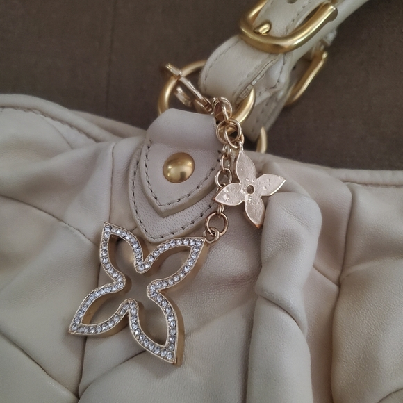 💯 Miu Miu Large Chevron Leather Bag - Picture 13 of 16